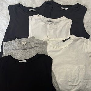 5 tank tops + 1 t-shirt ALL for $5
